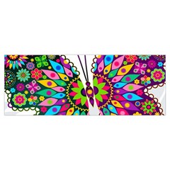 Butterflies, Abstract, Colorful, Floral, Flowers Everyday Shoulder Bag with Pouch Bag from ArtsNow.com Tab