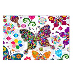 Butterflies, Abstract, Colorful, Floral, Flowers Belt Pouch Bag (Small) from ArtsNow.com Loop