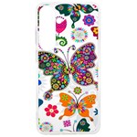 Butterflies, Abstract, Colorful, Floral, Flowers Samsung Galaxy S24 Ultra 6.9 Inch TPU UV Case