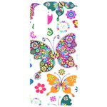 Butterflies, Abstract, Colorful, Floral, Flowers Samsung Galaxy S24 Plus 6.7 Inch Black TPU UV Case