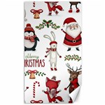 Christmas Characters Pattern, Xmas Backgrounds Canvas 40  x 72 