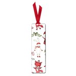 Christmas Characters Pattern, Xmas Backgrounds Small Book Marks