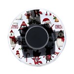 Christmas Characters Pattern, Xmas Backgrounds On-the-Go Memory Card Reader