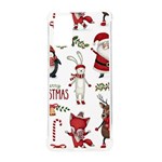 Christmas Characters Pattern, Xmas Backgrounds Samsung Galaxy S20 Plus 6.7 Inch TPU UV Case