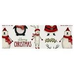 Christmas Characters Pattern, Xmas Backgrounds Banner and Sign 6  x 2 