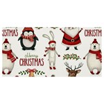 Christmas Characters Pattern, Xmas Backgrounds Banner and Sign 8  x 4 