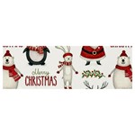 Christmas Characters Pattern, Xmas Backgrounds Banner and Sign 12  x 4 