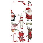 Christmas Characters Pattern, Xmas Backgrounds iPhone 14 Pro Black UV Print Case