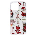 Christmas Characters Pattern, Xmas Backgrounds iPhone 14 Pro Max TPU UV Print Case