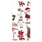 Christmas Characters Pattern, Xmas Backgrounds Samsung Galaxy S24 6.2 Inch TPU UV Case