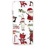 Christmas Characters Pattern, Xmas Backgrounds Samsung Galaxy S24 Ultra 6.9 Inch TPU UV Case