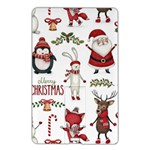 Christmas Characters Pattern, Xmas Backgrounds Name Card Style USB Flash Drive