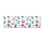 Christmas Decorations Pattern, Xmas Backgrounds Sticker Bumper (10 pack)