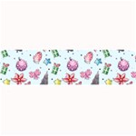 Christmas Decorations Pattern, Xmas Backgrounds Large Bar Mat