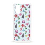 Christmas Decorations Pattern, Xmas Backgrounds Samsung Galaxy S20 6.2 Inch TPU UV Case