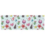 Christmas Decorations Pattern, Xmas Backgrounds Banner and Sign 9  x 3 