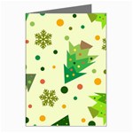 Christmas Pattern Background Seamless Greeting Cards (Pkg of 8)