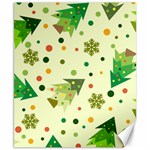 Christmas Pattern Background Seamless Canvas 8  x 10 