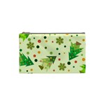 Christmas Pattern Background Seamless Cosmetic Bag (Small)