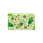 Christmas Pattern Background Seamless Cosmetic Bag (XS)