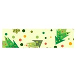 Christmas Pattern Background Seamless Oblong Satin Scarf (16  x 60 )