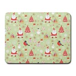 Christmas Pattern, Christmas Tree, Santa Small Mousepad