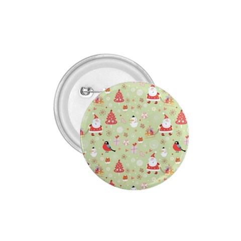 Christmas Pattern, Christmas Tree, Santa 1.75  Buttons from ArtsNow.com Front