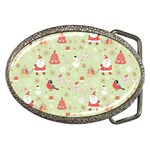 Christmas Pattern, Christmas Tree, Santa Belt Buckles