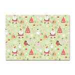 Christmas Pattern, Christmas Tree, Santa Sticker A4 (10 pack)