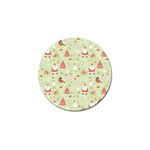 Christmas Pattern, Christmas Tree, Santa Golf Ball Marker