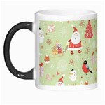 Christmas Pattern, Christmas Tree, Santa Morph Mug