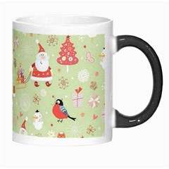 Christmas Pattern, Christmas Tree, Santa Morph Mug from ArtsNow.com Right