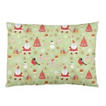 Christmas Pattern, Christmas Tree, Santa Pillow Case