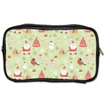 Christmas Pattern, Christmas Tree, Santa Toiletries Bag (Two Sides)