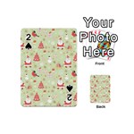 Christmas Pattern, Christmas Tree, Santa Playing Cards 54 Designs (Mini)