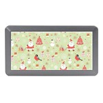 Christmas Pattern, Christmas Tree, Santa Memory Card Reader (Mini)