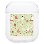 Christmas Pattern, Christmas Tree, Santa Soft TPU AirPods 1/2 Case