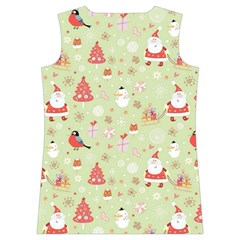 Christmas Pattern, Christmas Tree, Santa Women s Basketball Tank Top from ArtsNow.com Back