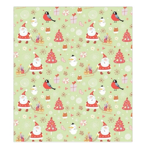 Christmas Pattern, Christmas Tree, Santa Duvet Cover Double Side (King Size) from ArtsNow.com Front