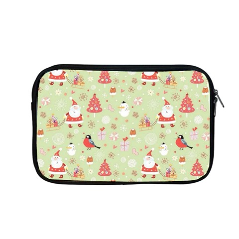 Christmas Pattern, Christmas Tree, Santa Apple MacBook Pro 13  Zipper Case from ArtsNow.com Front