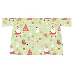 Christmas Pattern, Christmas Tree, Santa Wristlet Pouch Bag (Small) from ArtsNow.com Back