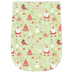 Christmas Pattern, Christmas Tree, Santa Wristlet Pouch Bag (Small) from ArtsNow.com Right Side