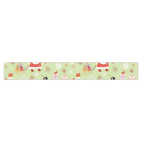 Christmas Pattern, Christmas Tree, Santa Make Up Case (Small) from ArtsNow.com Zipper Tape Front