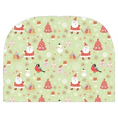 Christmas Pattern, Christmas Tree, Santa Make Up Case (Medium) from ArtsNow.com Front