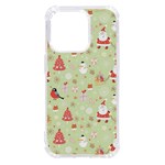 Christmas Pattern, Christmas Tree, Santa iPhone 14 Pro TPU UV Print Case