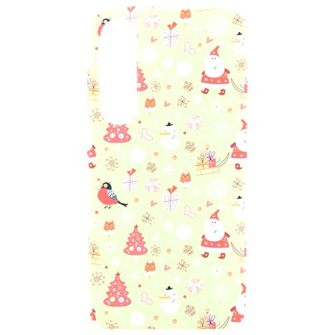 Christmas Pattern, Christmas Tree, Santa Samsung Galaxy S24 6.2 Inch Black TPU UV Case from ArtsNow.com Front