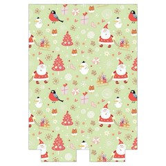 Christmas Pattern, Christmas Tree, Santa Automatic Folding Umbrella with Case (Large) from ArtsNow.com Case