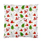 Christmas Pattern, Pattern, Christmas, Trees, Santa Standard Cushion Case (Two Sides)