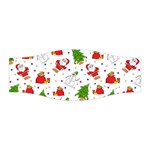 Christmas Pattern, Pattern, Christmas, Trees, Santa Stretchable Headband