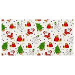 Christmas Pattern, Pattern, Christmas, Trees, Santa Banner and Sign 4  x 2 